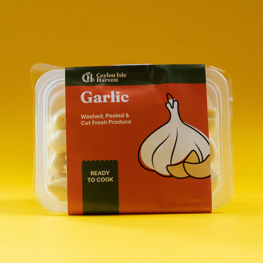 Washed and Peeled Fresh Garlic - 100g