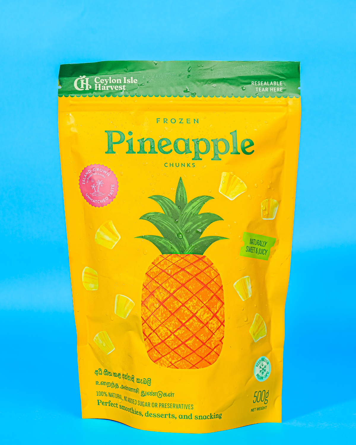 Frozen Pineapple chunks
