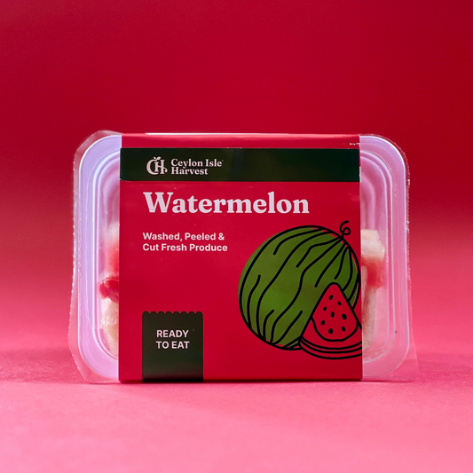 Washed, Peeled and Cut Fresh Watermelon - 250g