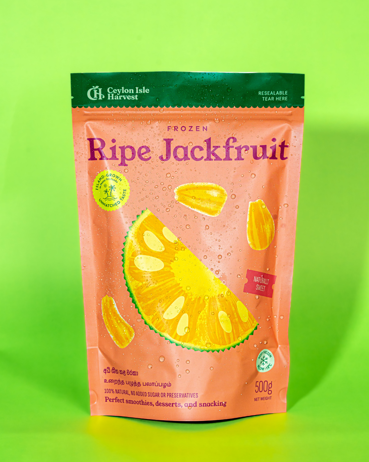 Frozen Ripe Jackfruit bulbs