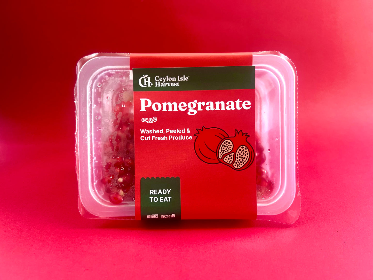 Washed and Peeled Pomegranate seeds 100g